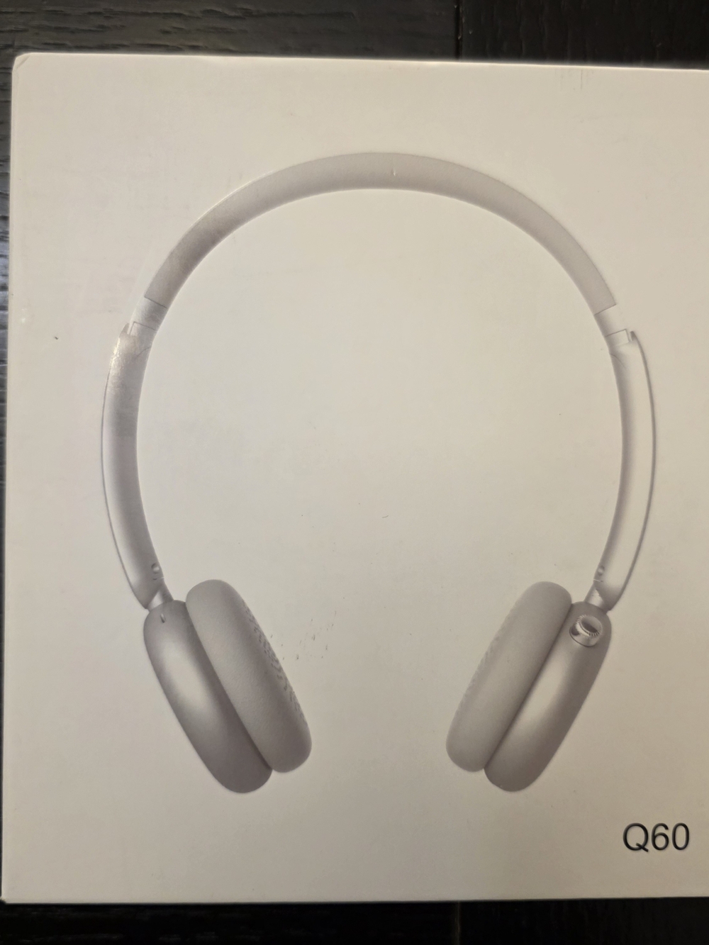 Wireless On-Ear Headphones in Silver — Q60